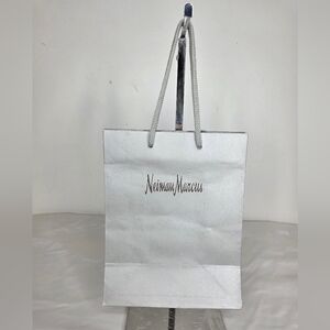 Neiman Marcus Silver Shopping Bag
